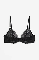 Non-padded Underwire Lace Bra