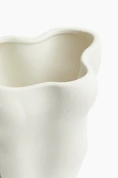 Tall Stoneware Vase