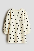 Printed Sweatshirt Dress