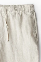 Regular-Fit Linen Pants