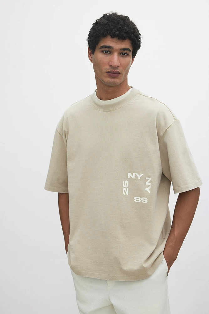 Loose-Fit Washed T-Shirt