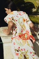 Chemise ample avec col cubain