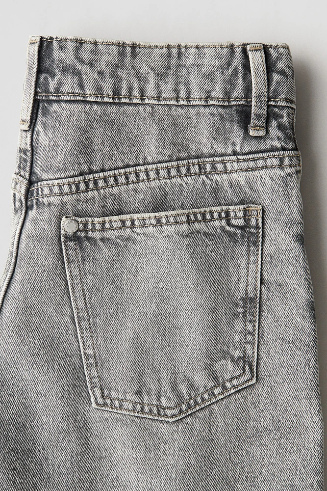 Short ample en denim