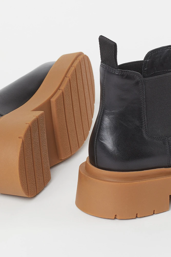 Leather Chelsea Boots