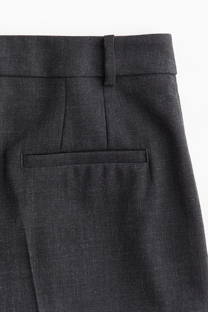 Straight-Cut Dress Pants