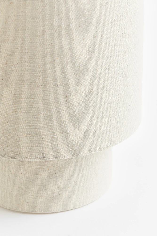 Small Fabric-covered Table Lamp