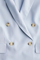 Blazer à fermeture croisée