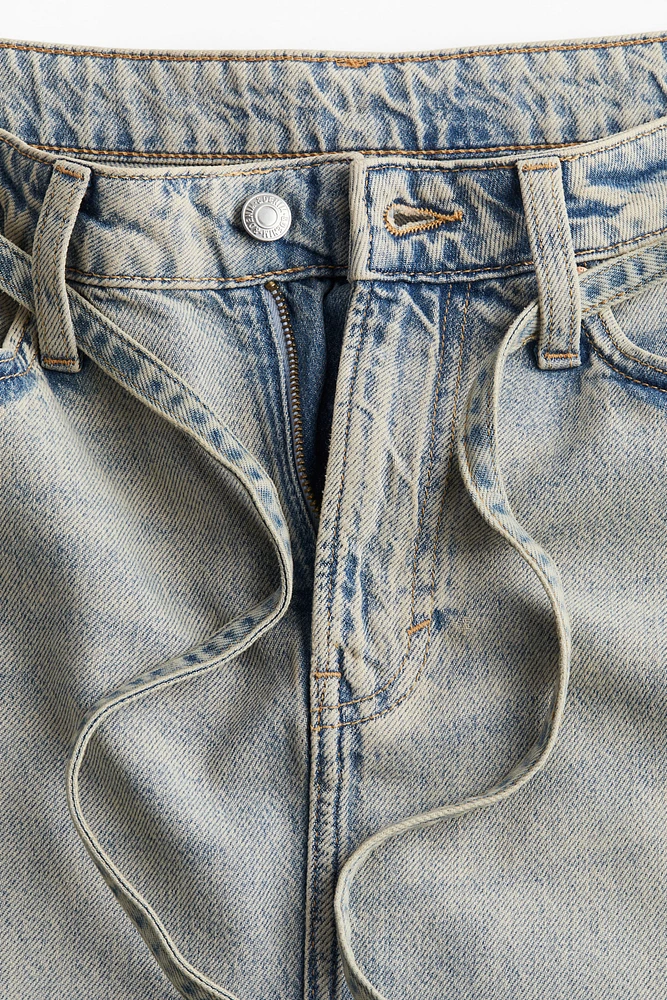 Feather Soft Denim Skirt