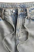 Feather Soft Denim Skirt
