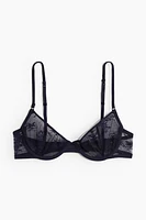 Non-padded Underwire Lace Bra