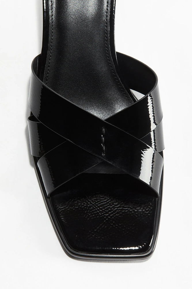 Block-Heeled Sandals