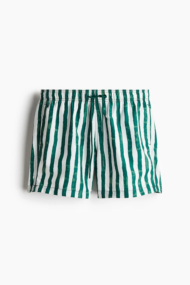 Patterned Swim Shorts