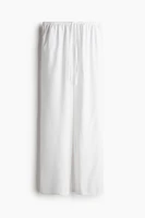 Straight-Leg Drawstring Pants
