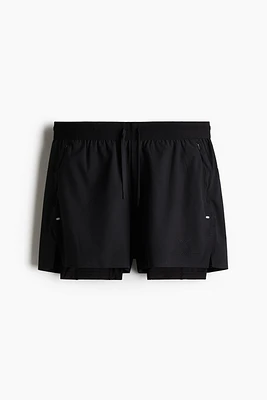 Double-Layered Sports Shorts with DryMove™