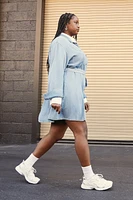 Denim Shirt Dress