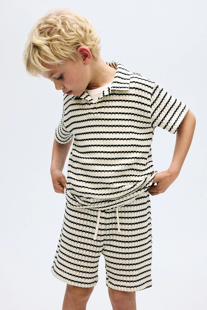 Ensemble 2 pièces en tricot texturé