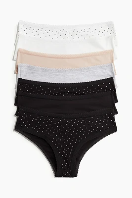 Lot de 7 culottes Hipster