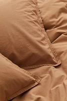 Washed Cotton King/Queen Duvet Cover Set