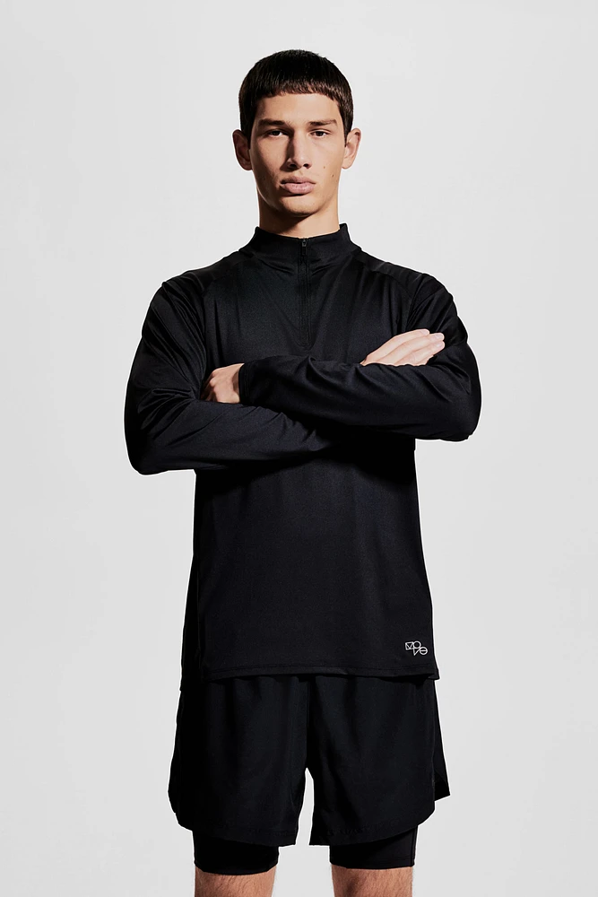 Regular Fit Half-Zip Sports Shirt DryMove™