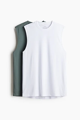2-Pack Regular-Fit Sports Tank Tops with DryMove™