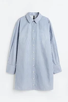 Cotton Poplin Shirt Dress