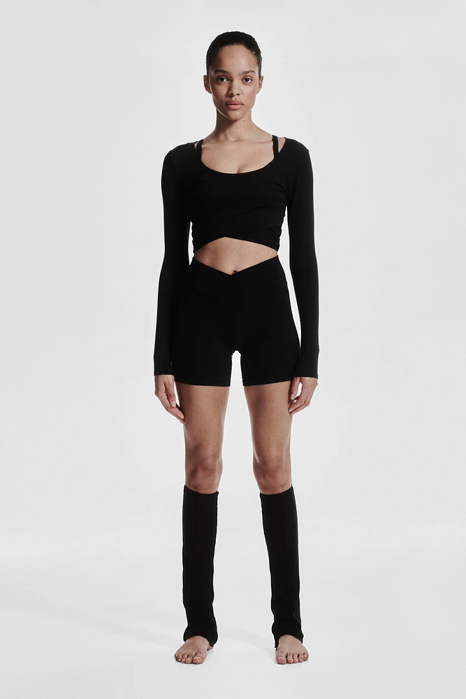 Sports Wrap Top with SoftMove™