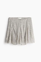 Flared Mini Skirt