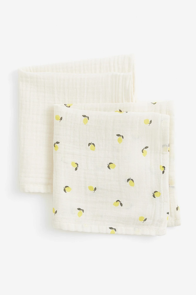 2-pack Small Muslin Cloths