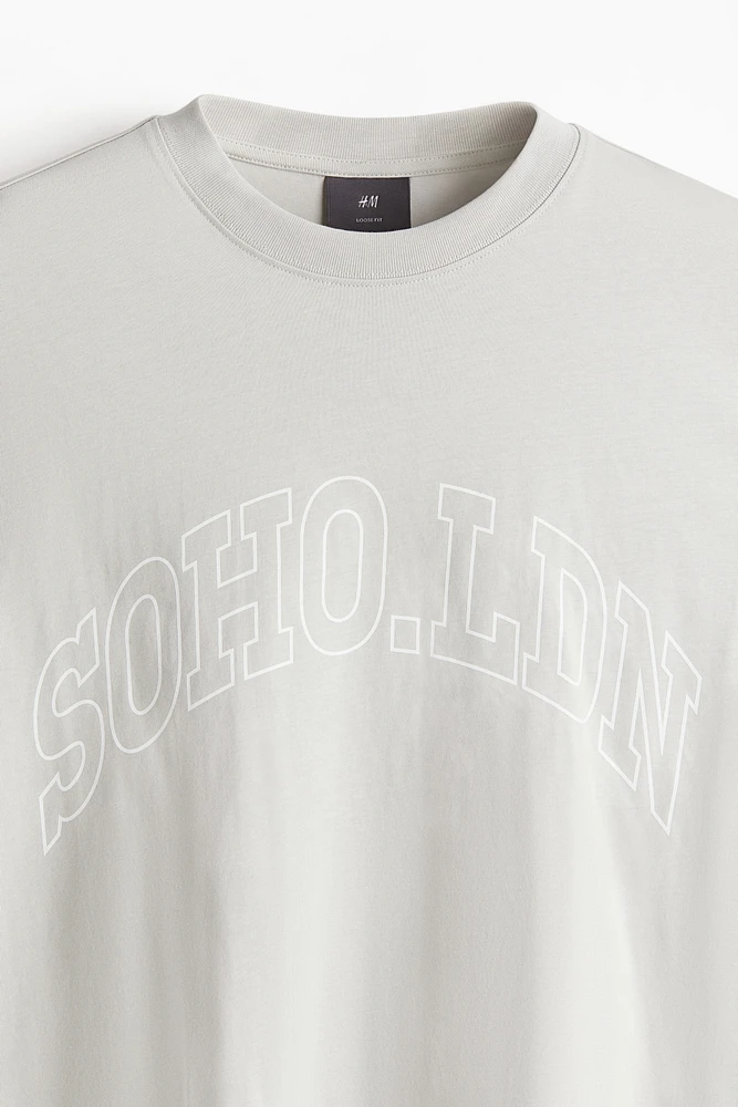 Loose Fit Printed T-shirt