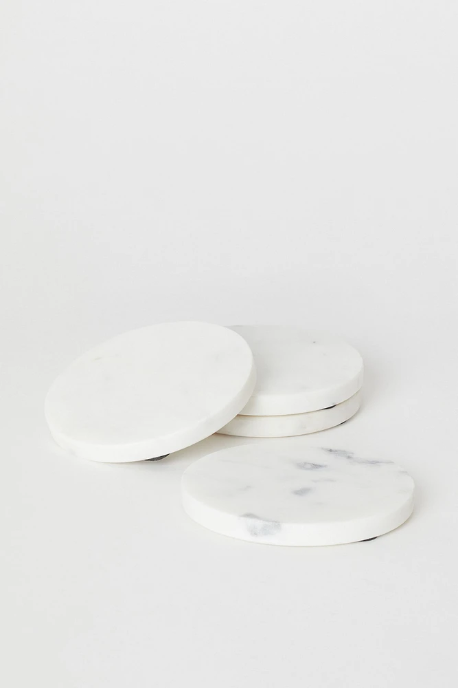 4-pack Marble Coasters