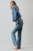 Jean Taille Haute Coupe Droite
