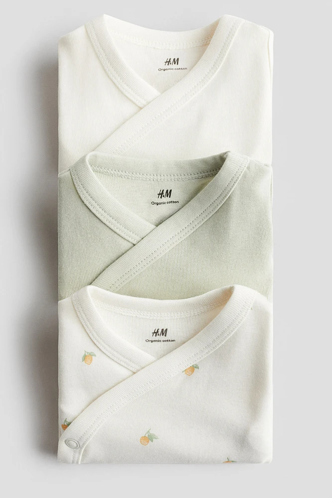 3-pack Wrapover Bodysuits
