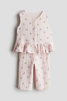 2-Piece Seersucker Set