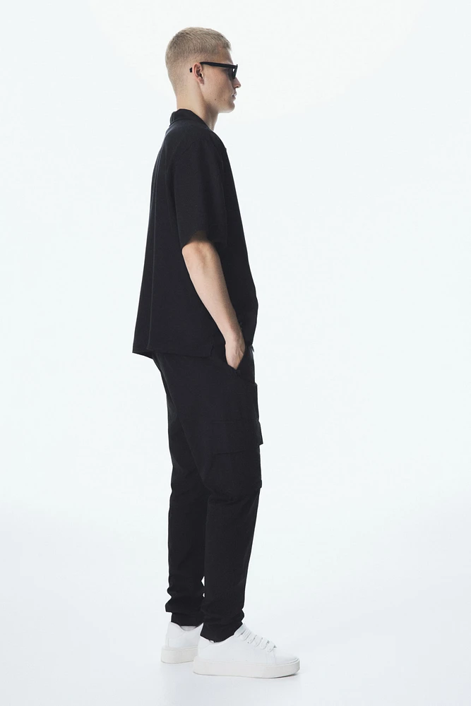 Regular-Fit Twill Cargo Pants