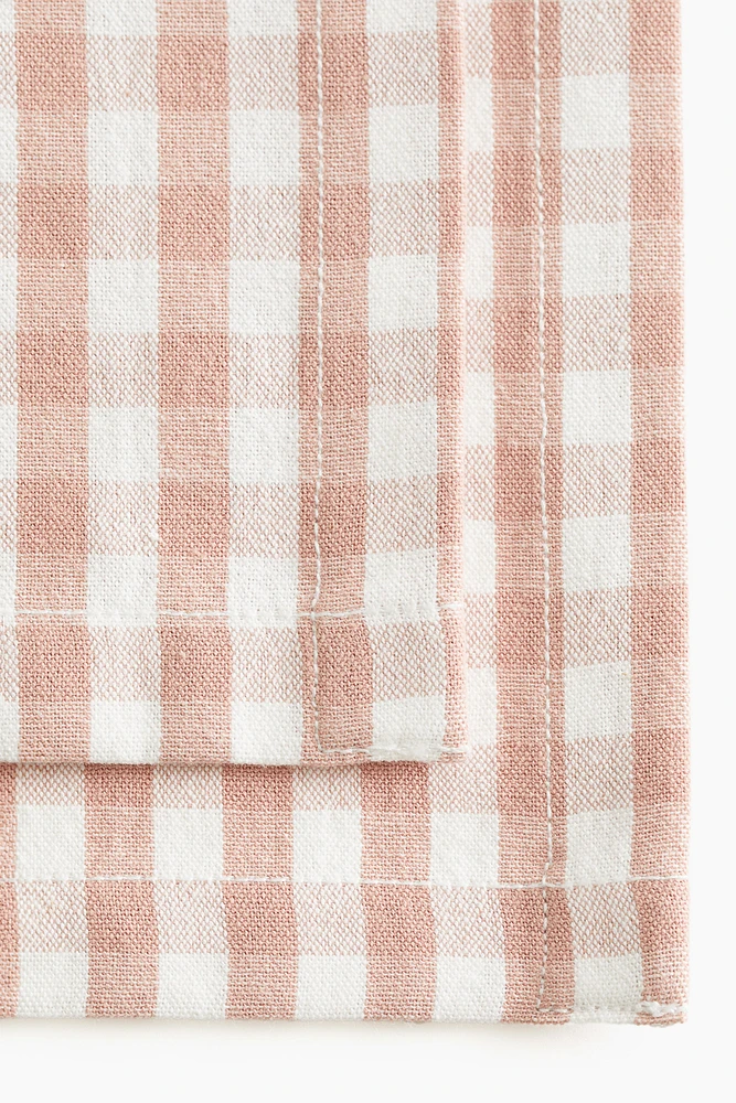 2-Pack Gingham-Checked Placemats