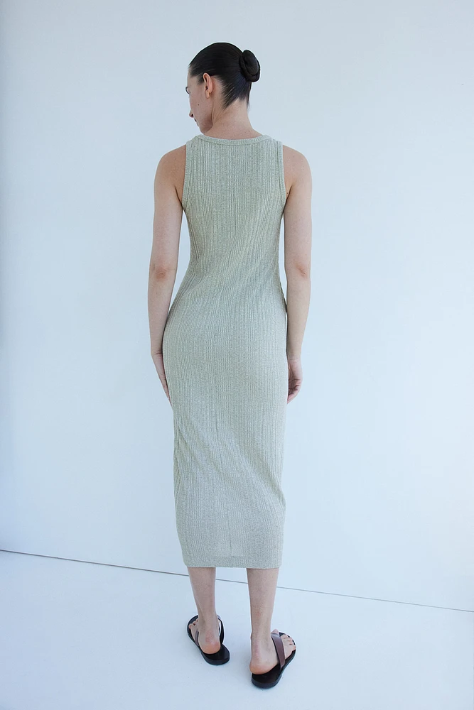 MAMA Robe en tricot côtelé