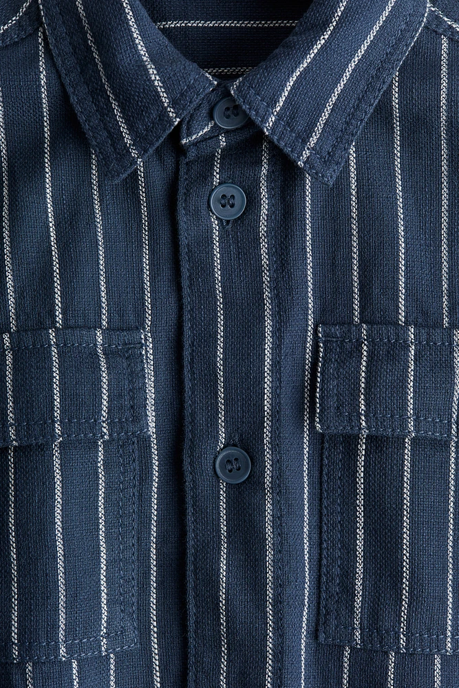 Loose-Fit Cotton Shirt