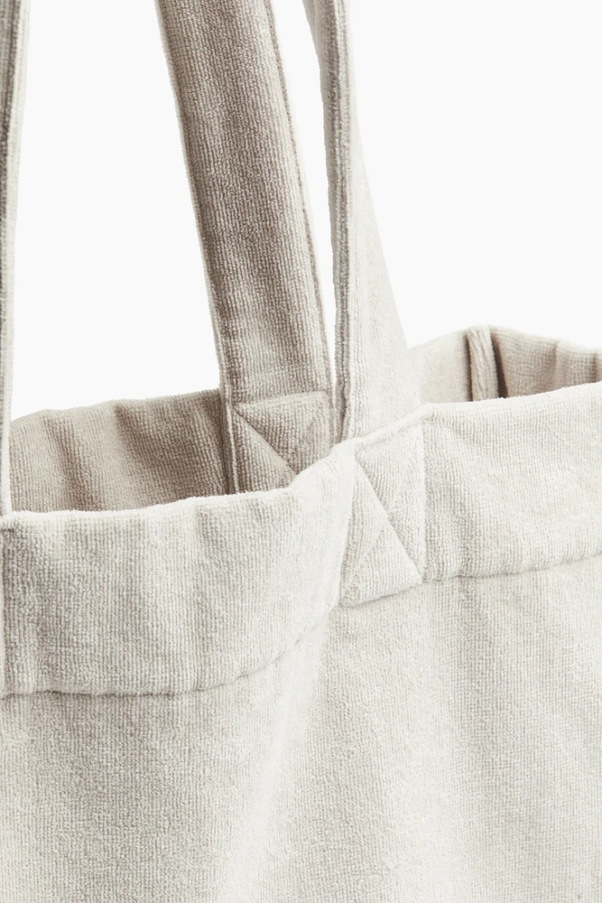 Sac de plage en coton éponge