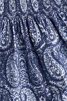 Smocked-bodice Dress