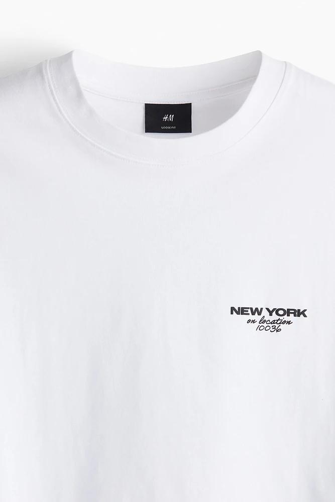 Loose Fit Printed T-shirt