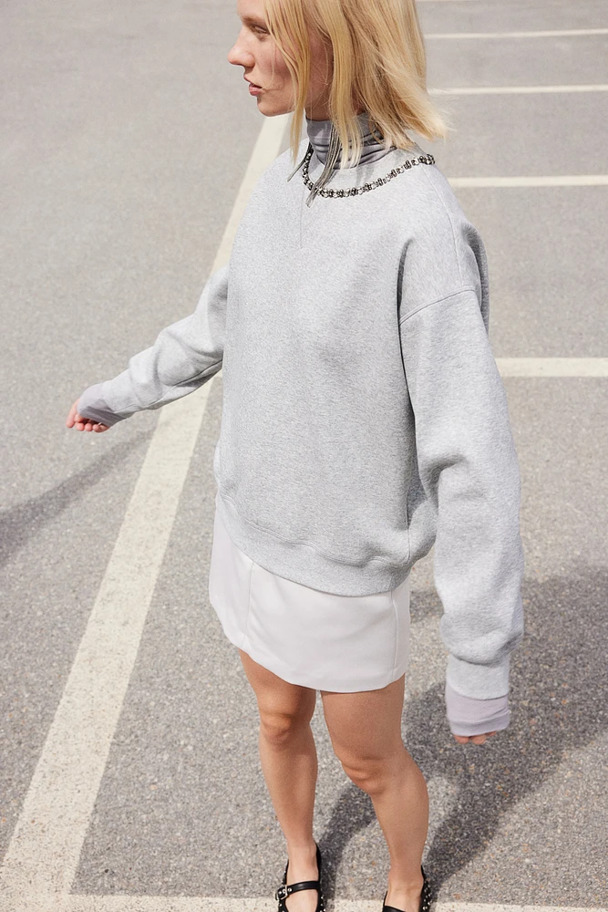 Embellished Sweatshirt