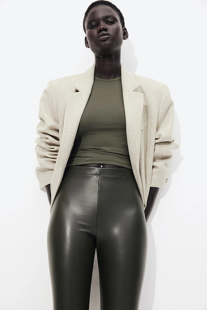 Coated Leggings