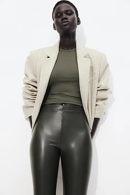 Coated Leggings