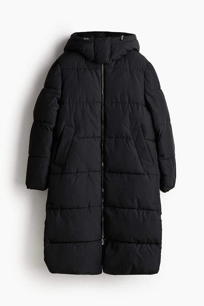 Water-repellent Puffer Coat