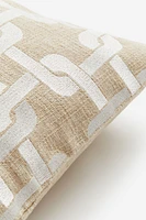 Linen-blend Cushion Cover