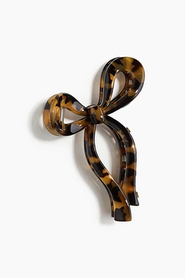 Bow hair claw