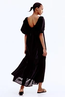 Square-Neck Maxi Dress