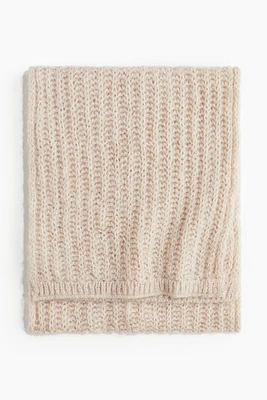 Rib-Knit Scarf