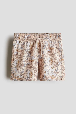 Patterned Swim Shorts