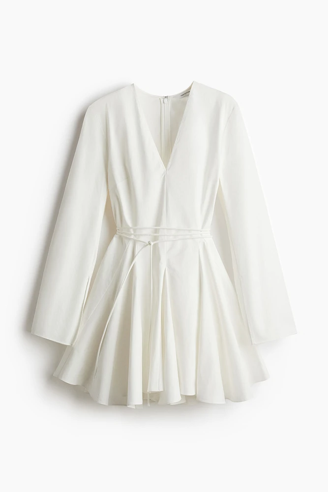 Dress with Flared Skirt
